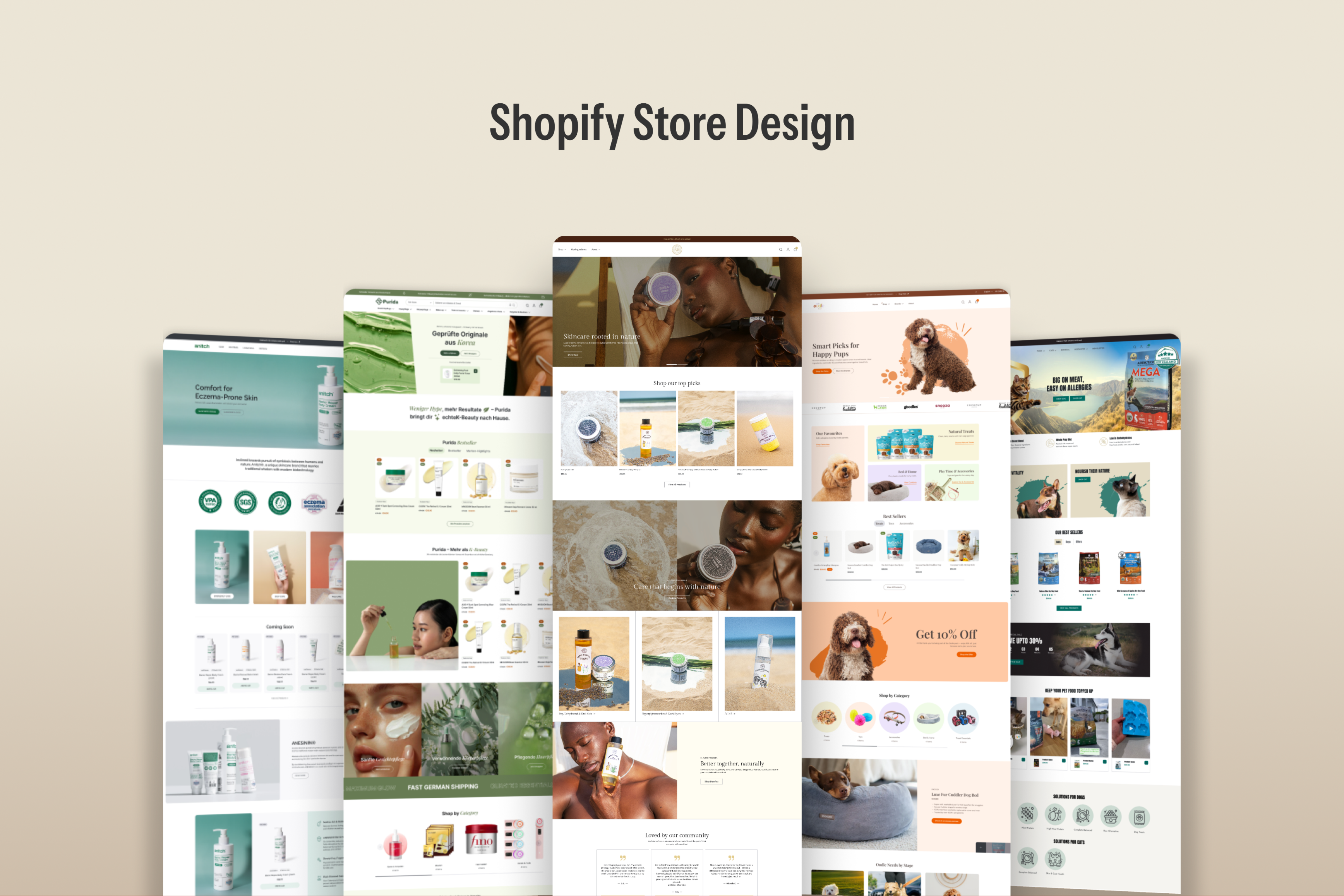 Shopify Stores: Thiết kế e-commerce cho các thương hiệu trên Shopify